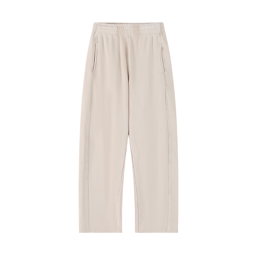 men pent Mineral Wash Straight Sweatpants