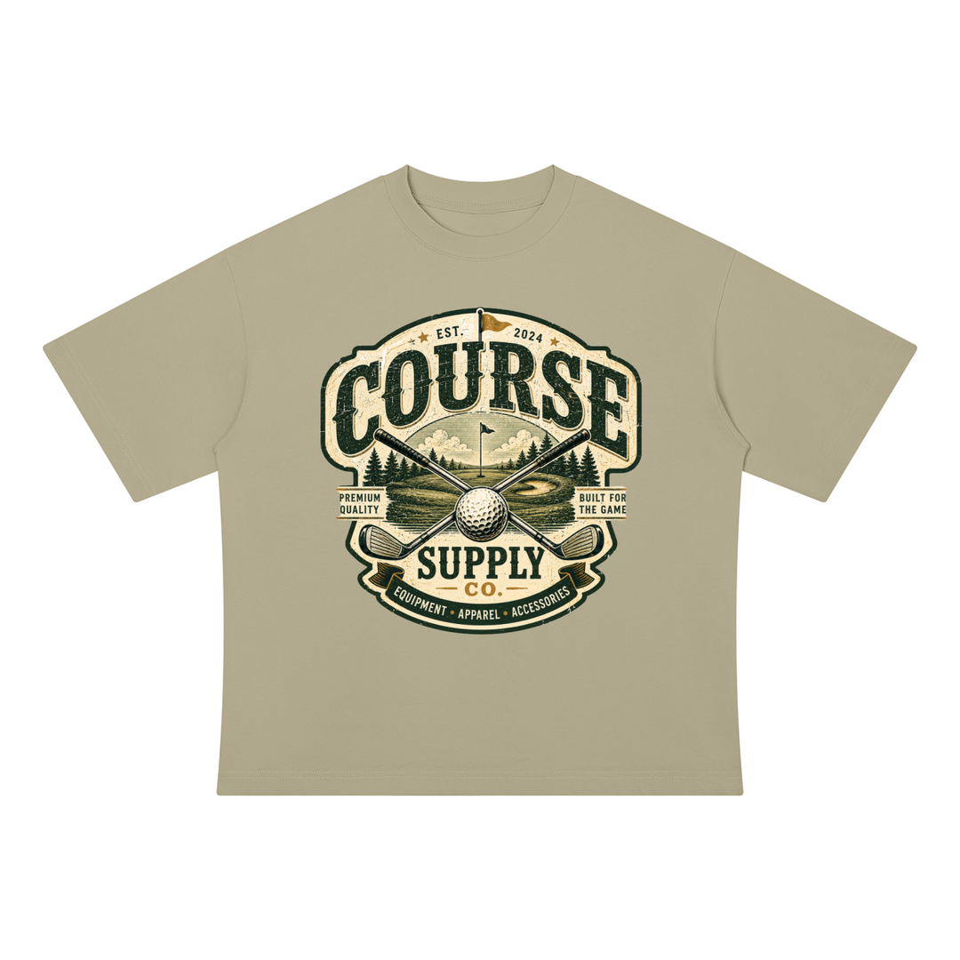 GOLF LOVER Drop Shoulder Cotton T-Shirt
