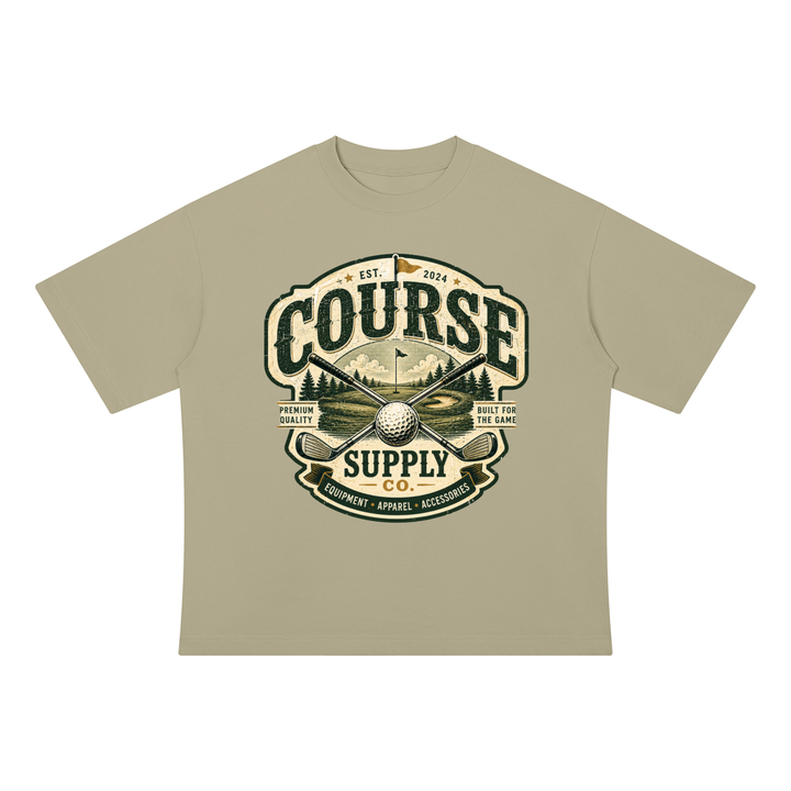 GOLF LOVER Drop Shoulder Cotton T-Shirt