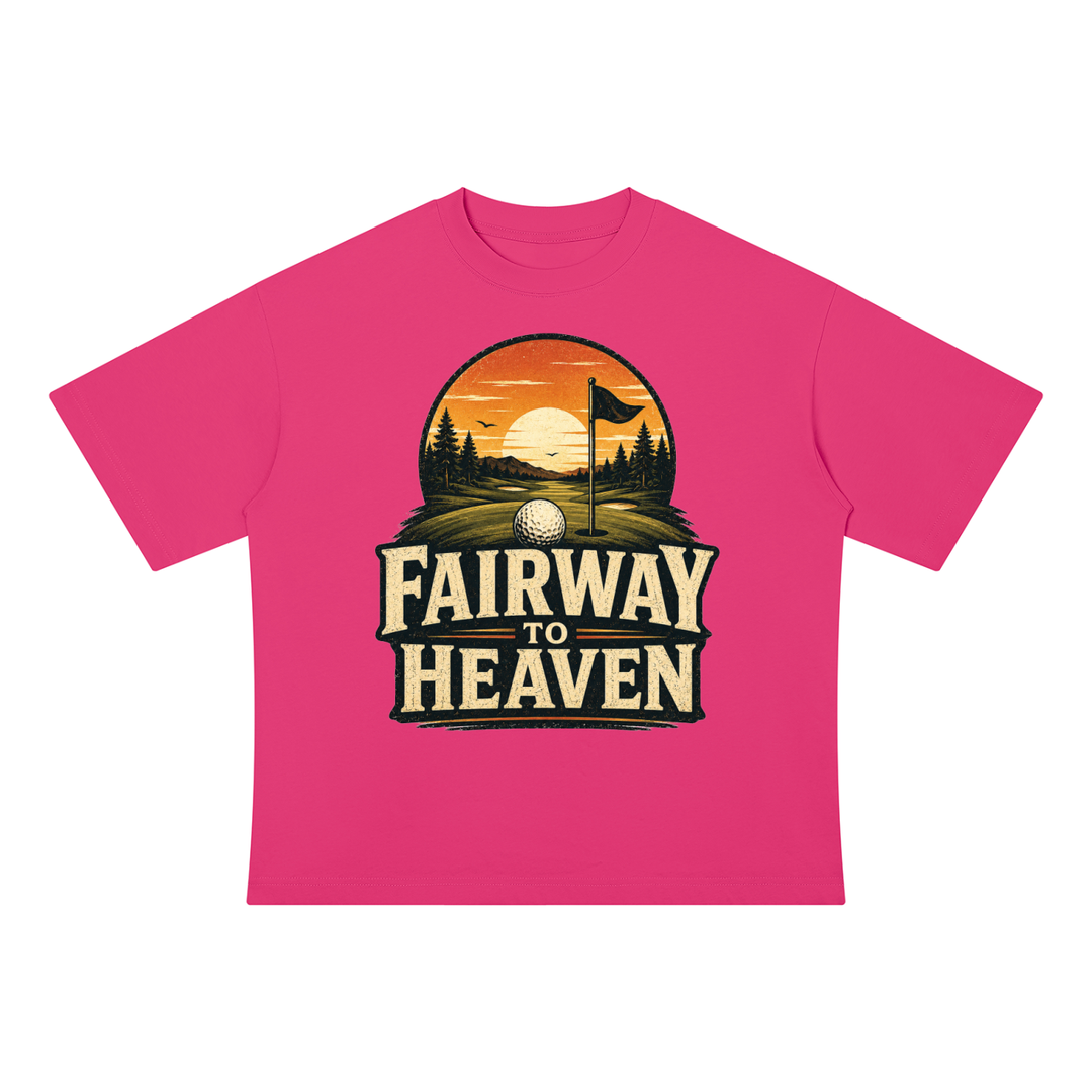 GOLF LOVER Drop Shoulder Cotton T-Shirt