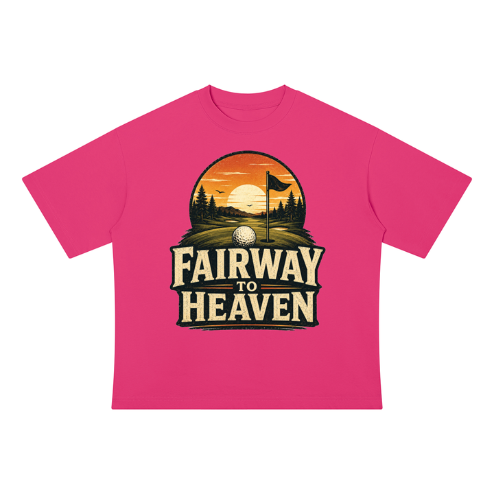 GOLF LOVER Drop Shoulder Cotton T-Shirt