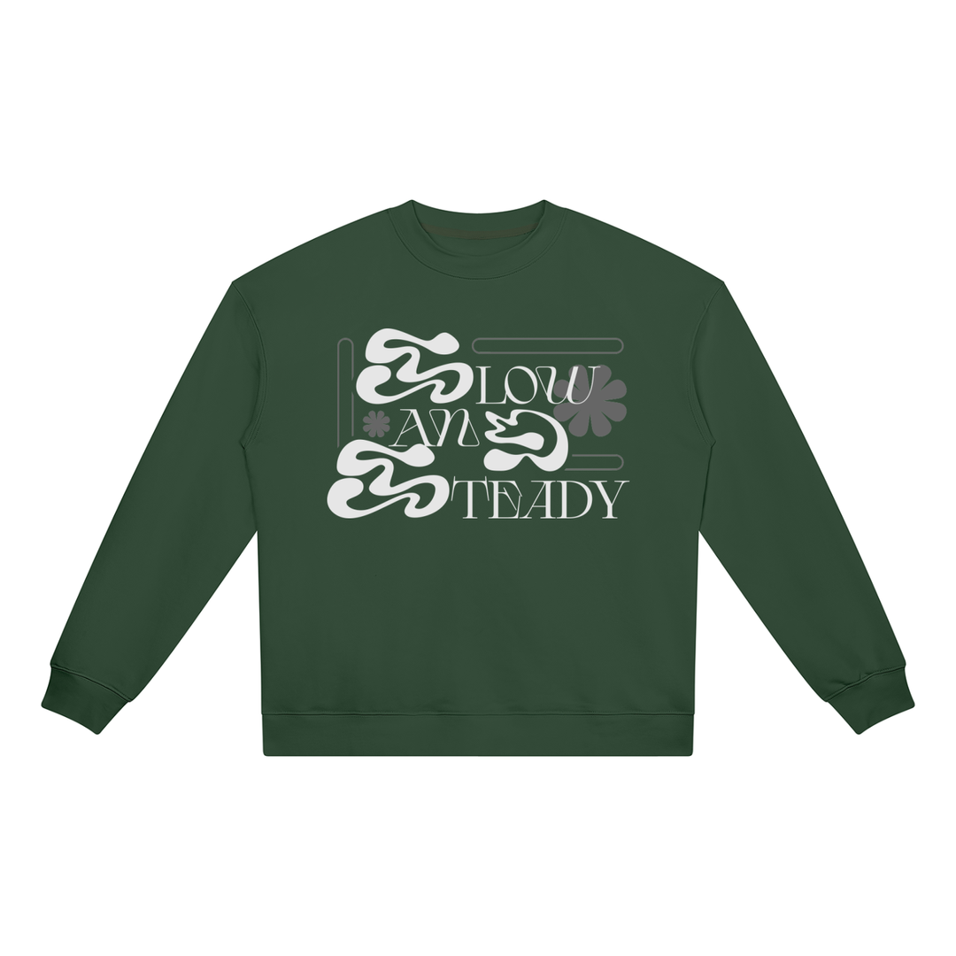 men graphic Heavyweight Crewneck Sweatshirt