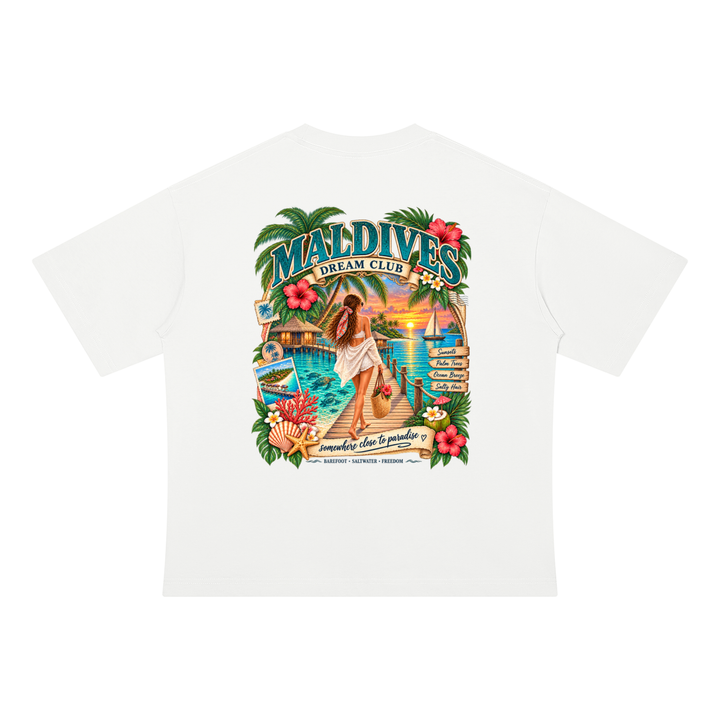 WOMEN GRAPHICS Unisex Drop Shoulder Cotton T-Shirt