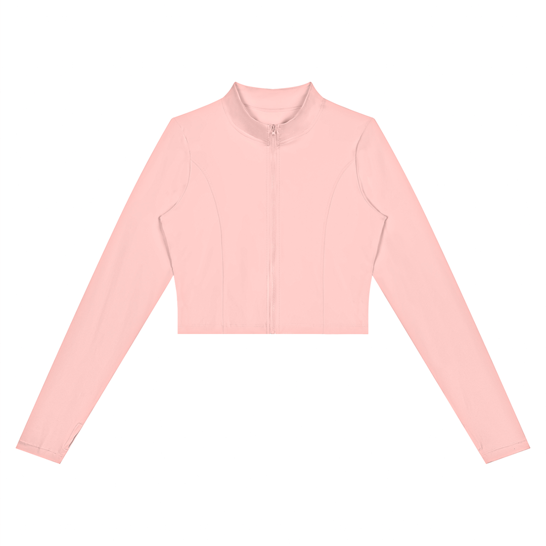 women gym wear Crop Yoga Sports Jacket
