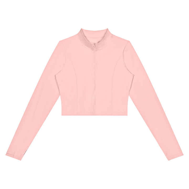 women gym wear Crop Yoga Sports Jacket