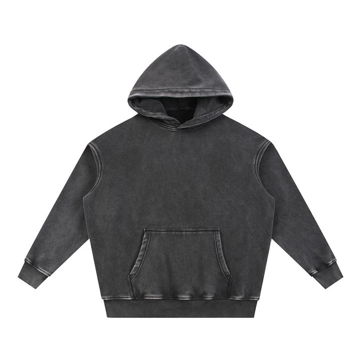 women hoddies Snow Wash Fleece Oversize Hoodie