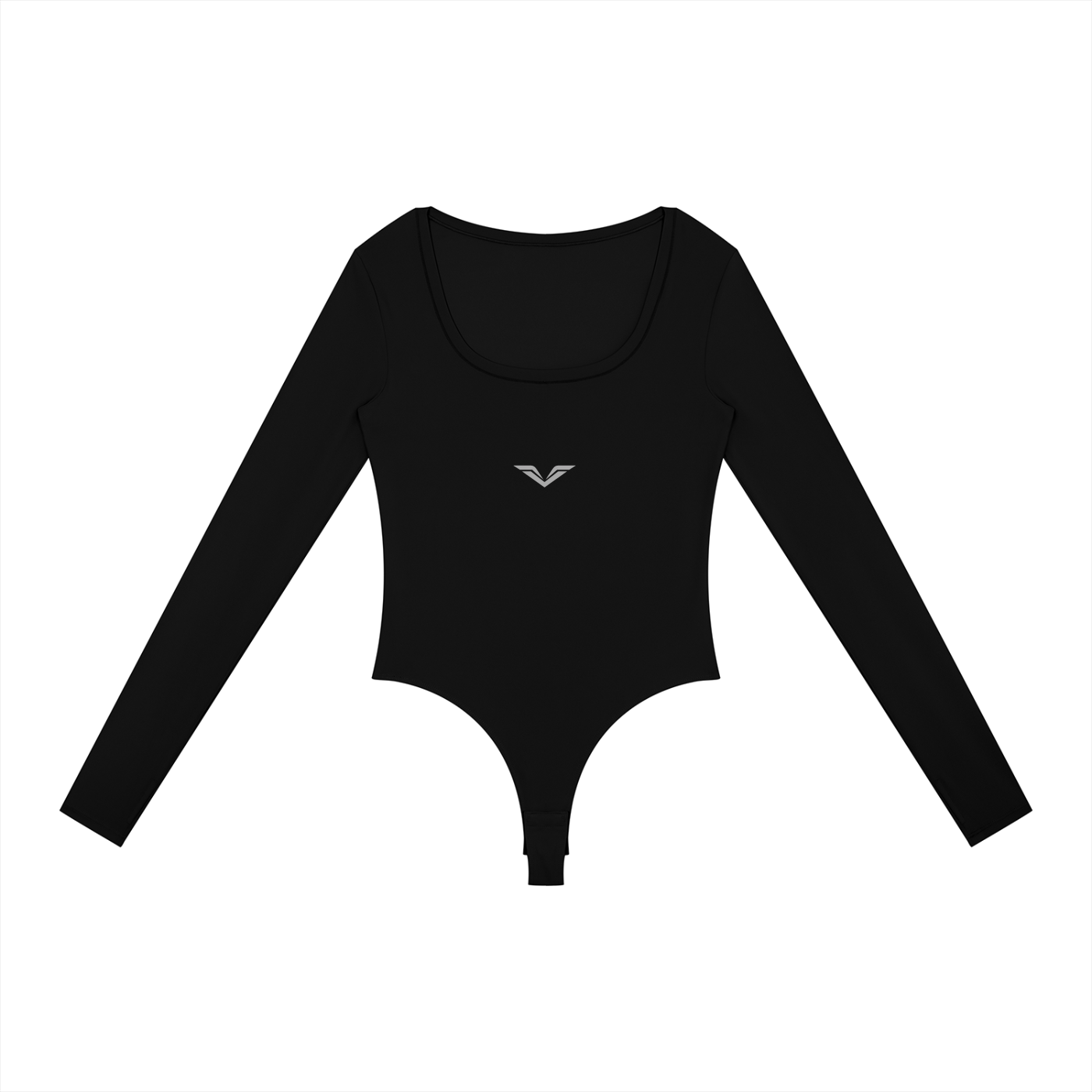 Wing Logo Long Sleeve Yoga Bodysuit
