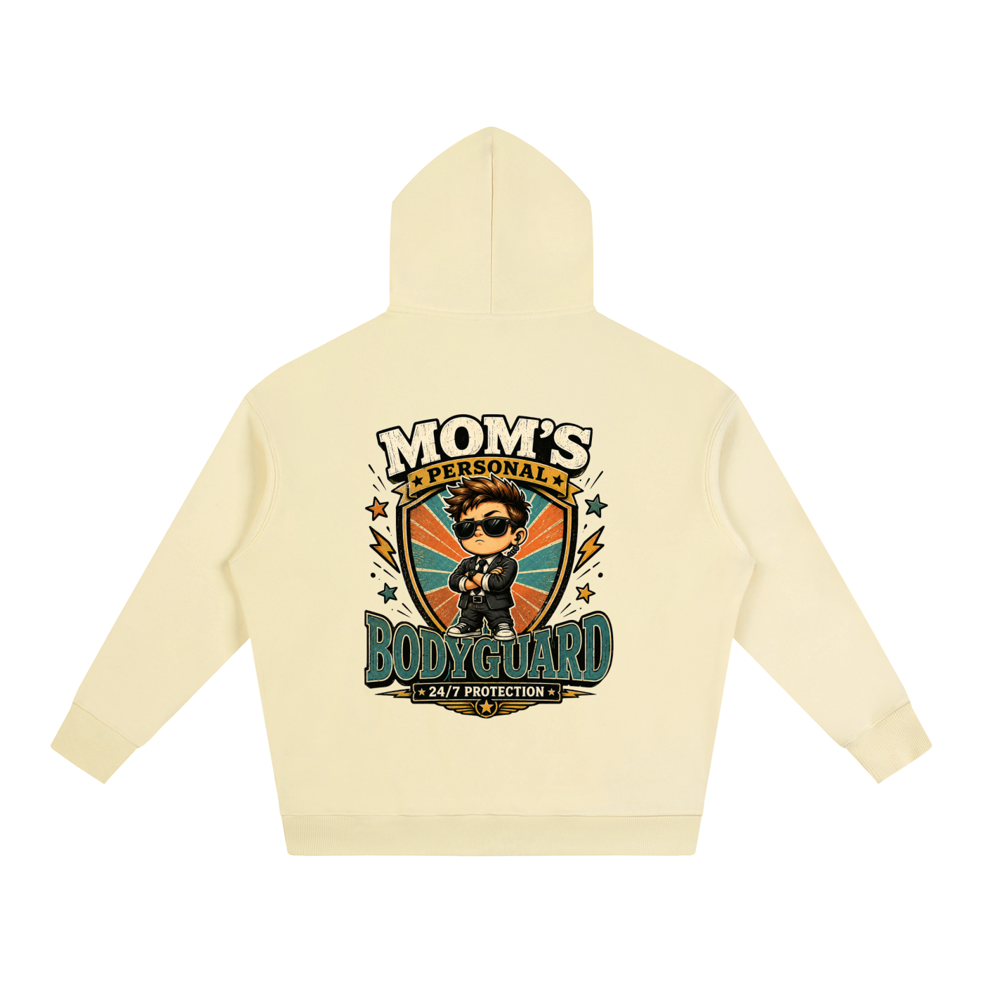 mom lover Oversize Fleeced Hoodie