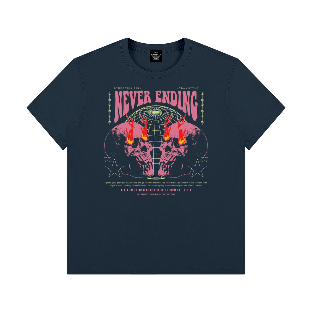 man graphic Regular Fit Crewneck T-Shirt