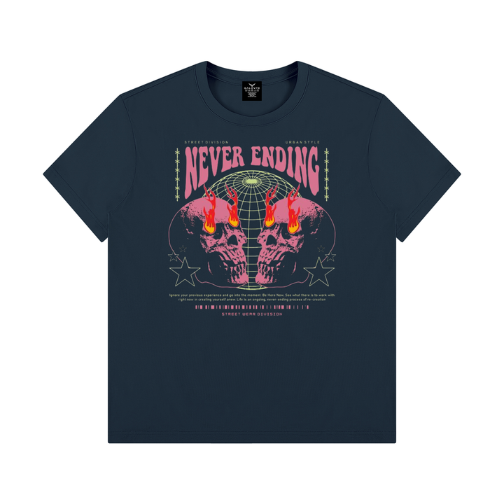 man graphic Regular Fit Crewneck T-Shirt