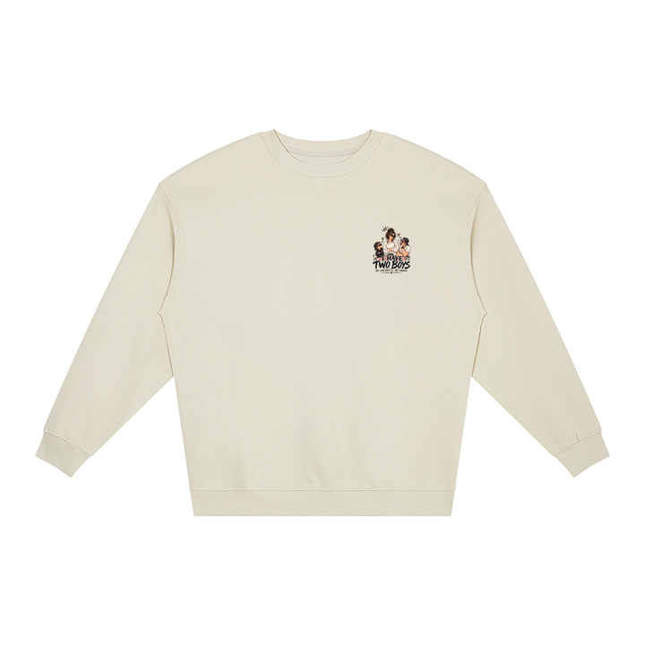 mom lover Unisex Loose Crewneck Sweatshirt