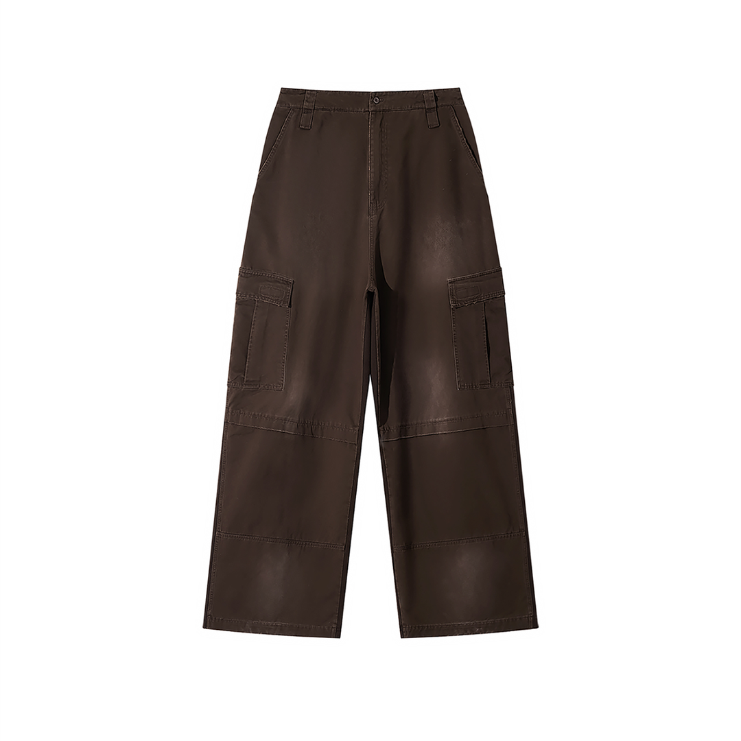 WOMEN PENT  Sunfade Washed Fleece Cargo Pants
