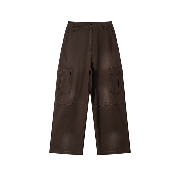 WOMEN PENT  Sunfade Washed Fleece Cargo Pants
