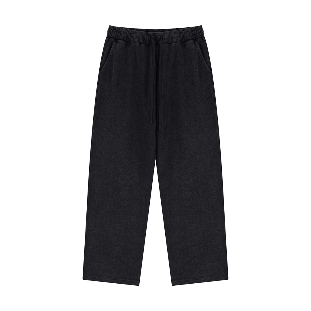 WOMEN PENT TROUSER Mineral Wash Waffle Sweatpants