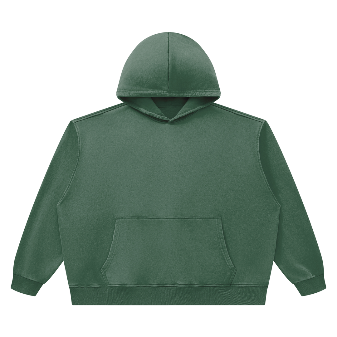 women hoddies Heavyweight Vintage Wash Boxy Hoodie