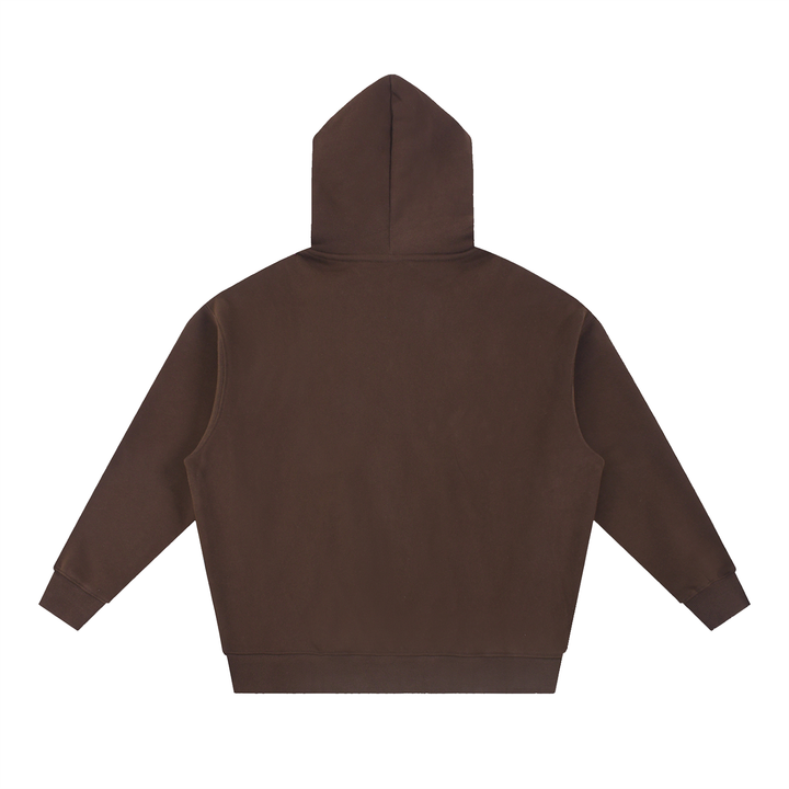 DAD LOVER UNISEX Essential Oversized Boxy Fit Fleece Hoodie