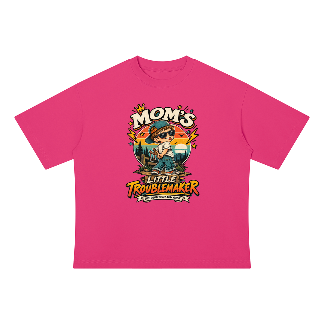 mom lover   Drop Shoulder Cotton T-Shirt