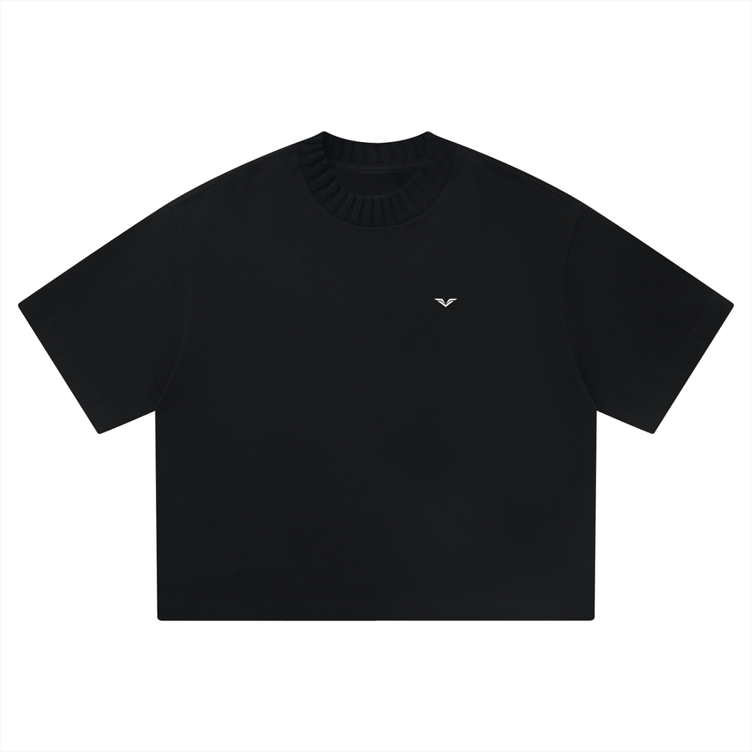MEN T SHIRT Wing Logo Heavyweight Boxy Cotton Tee