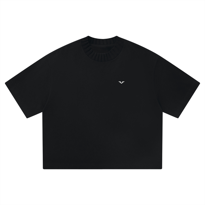 MEN T SHIRT Wing Logo Heavyweight Boxy Cotton Tee