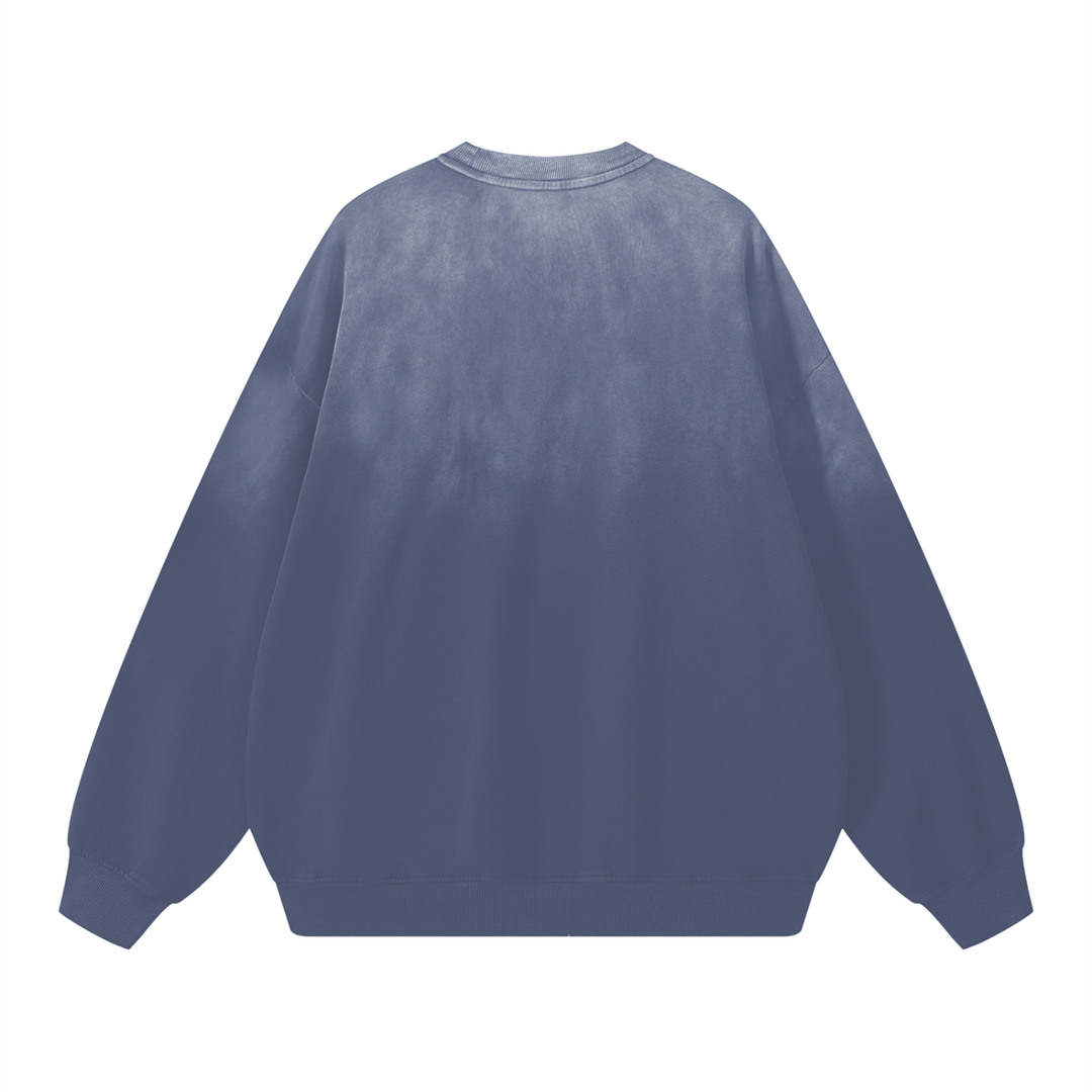 MEN HODDIES Sunfade Drop-Shoulder Cotton Sweatshirt