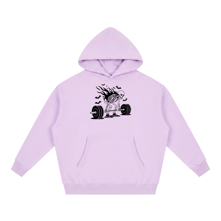 men gym Essential Oversized Boxy Fit Fleece Hoodie