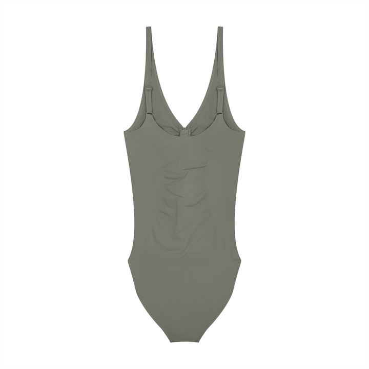Women’s gym wear  Full-Zip Ruched Bodysuit