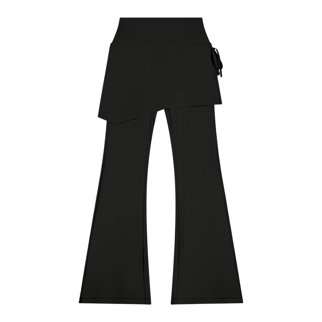 women pent Skirted Flare Yoga Leggings