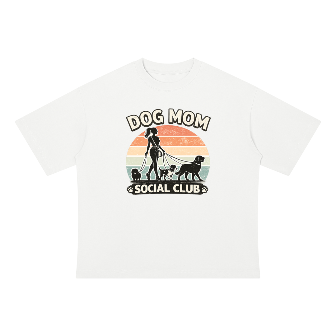 mom lover Drop Shoulder Cotton T-Shirt