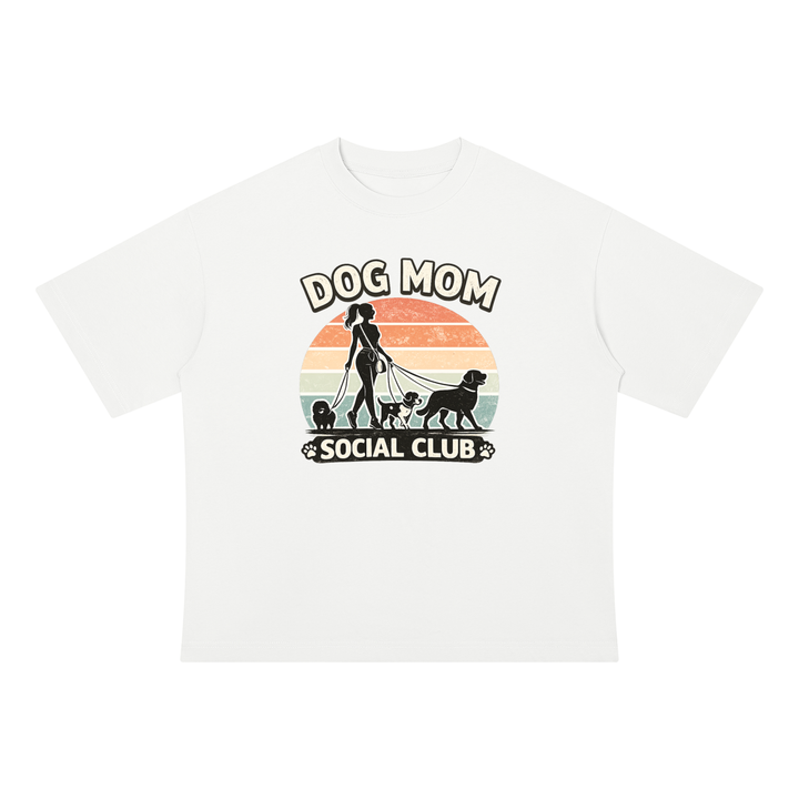 mom lover Drop Shoulder Cotton T-Shirt