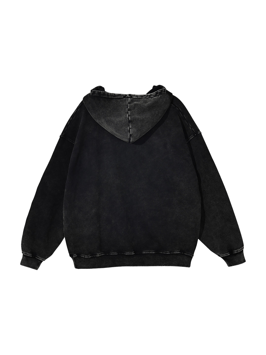 MEN HODDIES Snow Washed Loose Cotton Hoodie