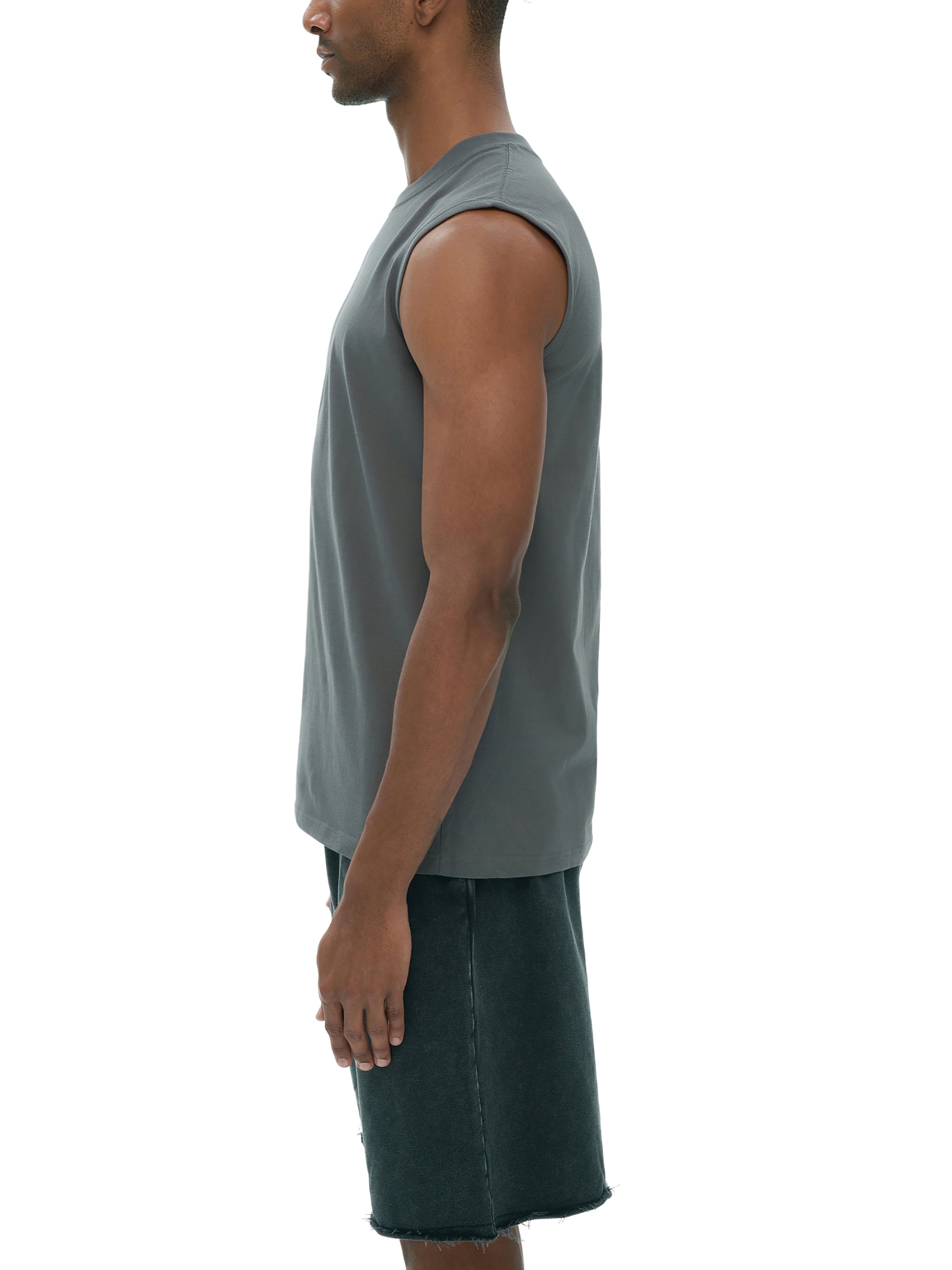 Men's brand Sleeveless Cotton Tank Top
