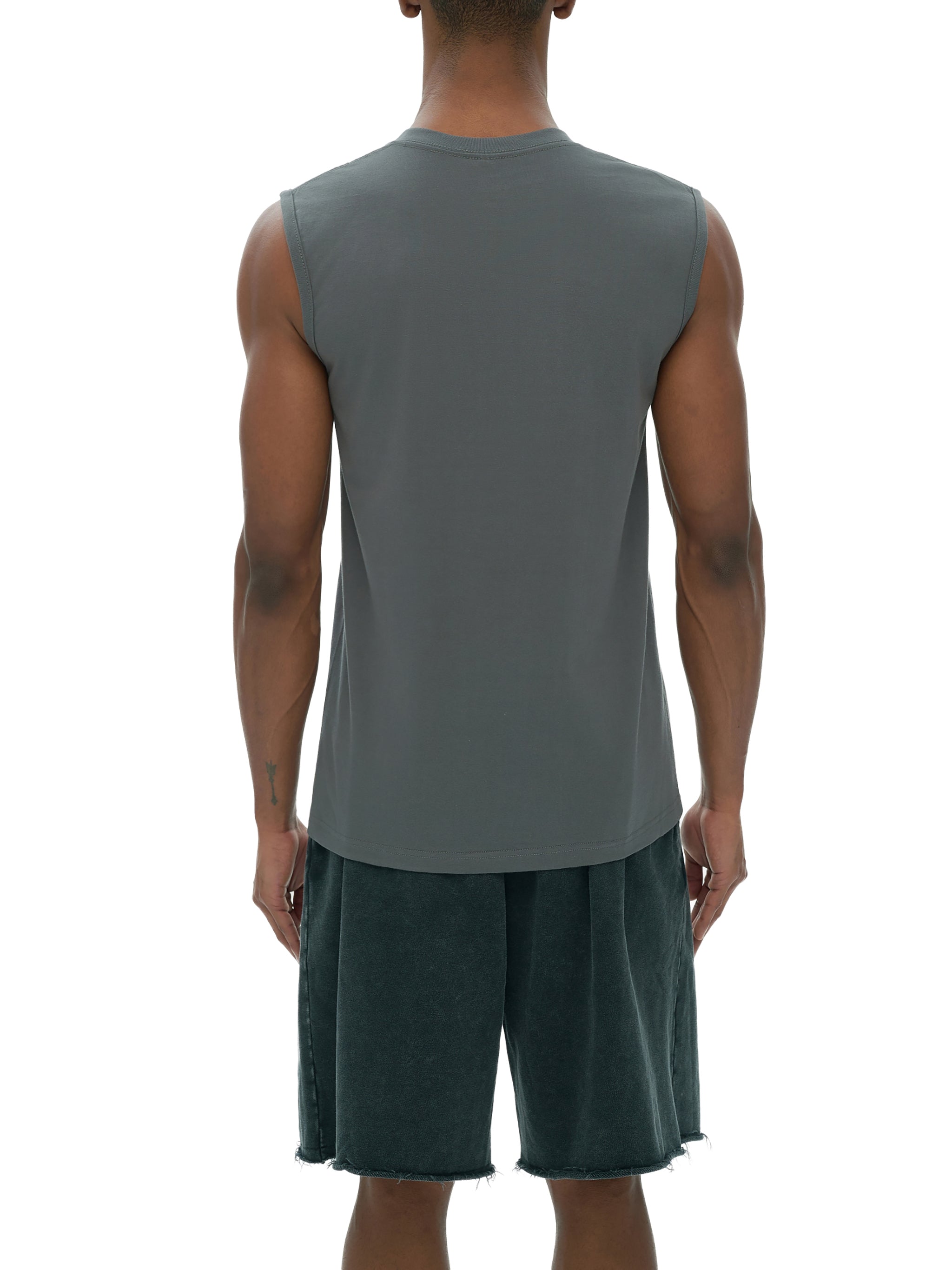 Men's brand Sleeveless Cotton Tank Top