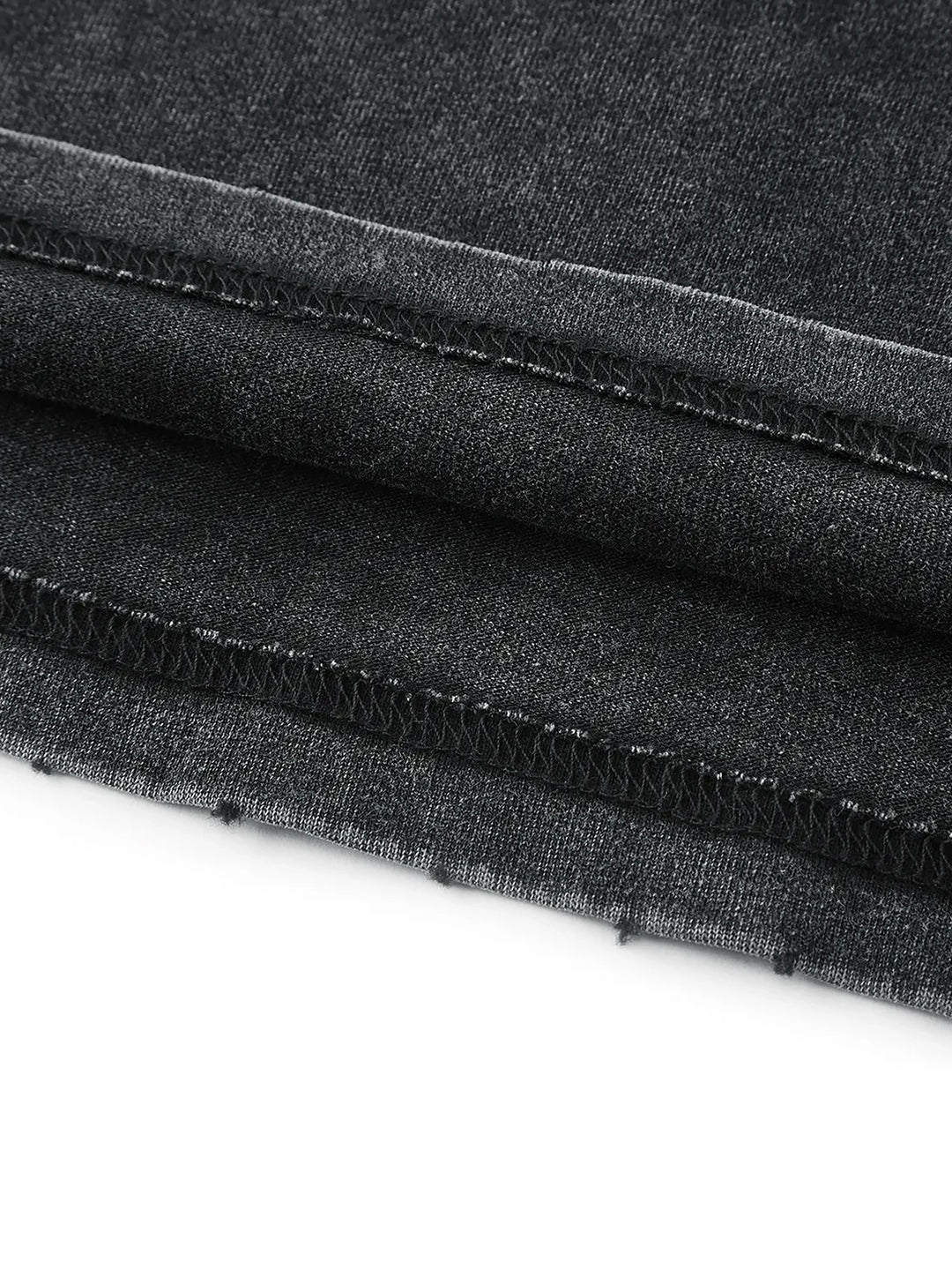 MEN GYM Snow Washed Frayed Hem Tank Top