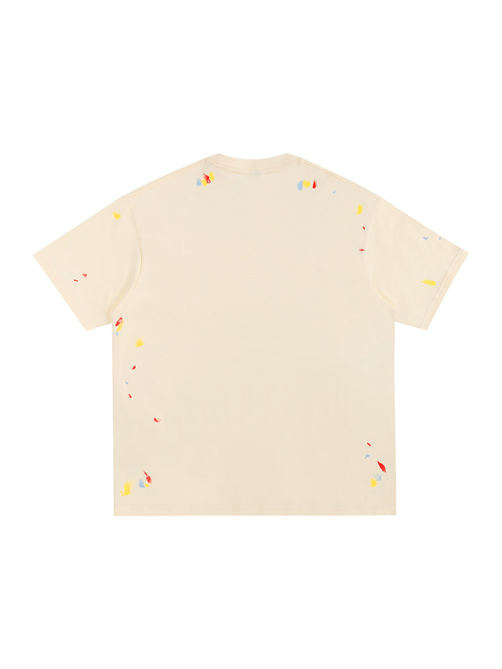 men brand Paint Splatter T-Shirt