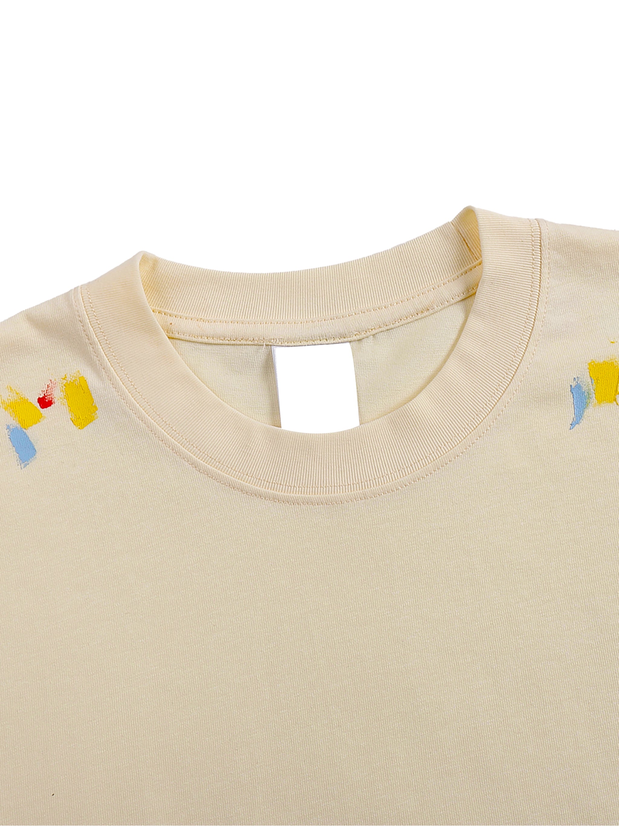 men brand Paint Splatter T-Shirt