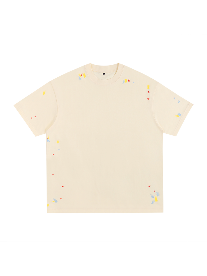 men brand Paint Splatter T-Shirt