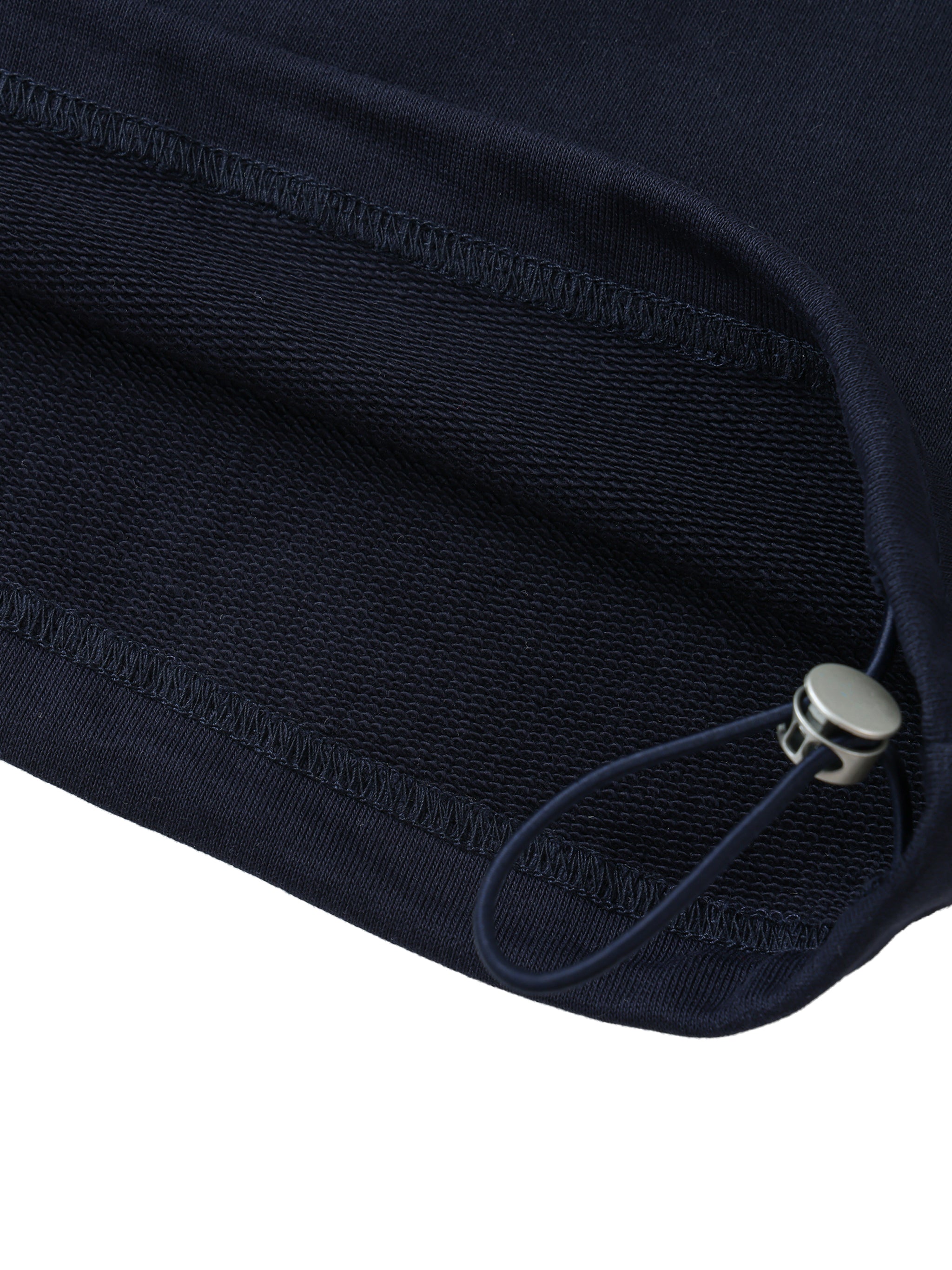 men brand Contrast Striped Lapel Collar Sweatshirt