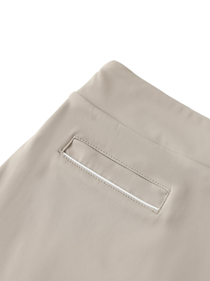 WOMEN SKIRT High-Waist Pocketed A-Line Skirt