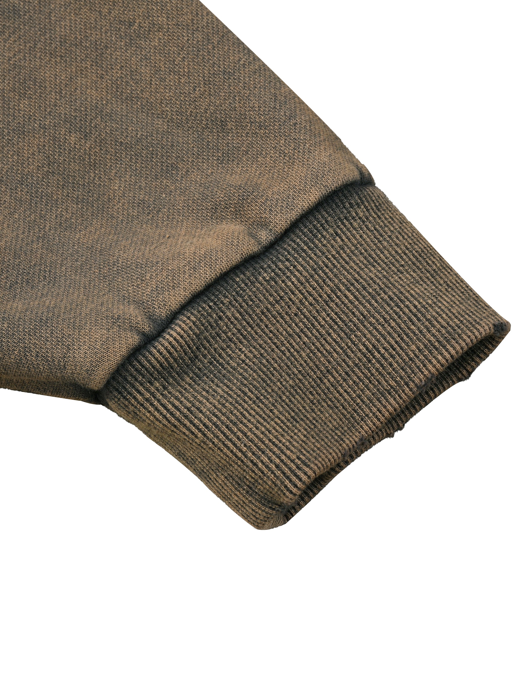 men brand Vintage Washed Frayed-Hem Hoodie