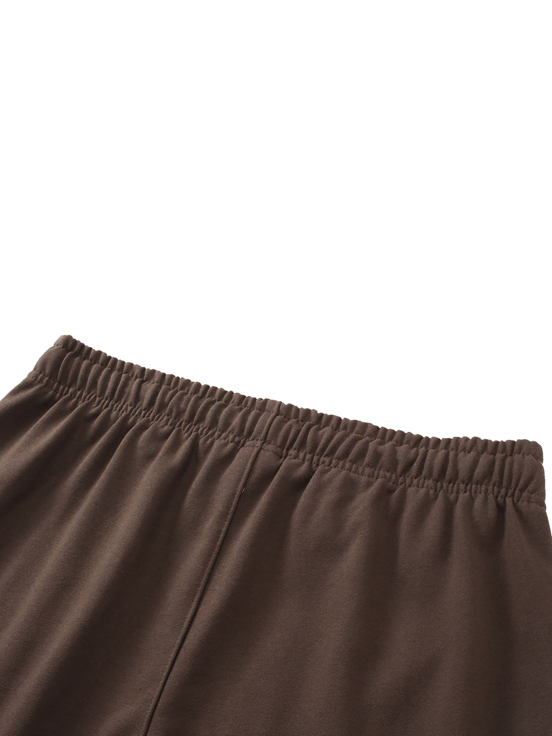 WOMEN PENT Solid Color Straight-Leg Sweatpants