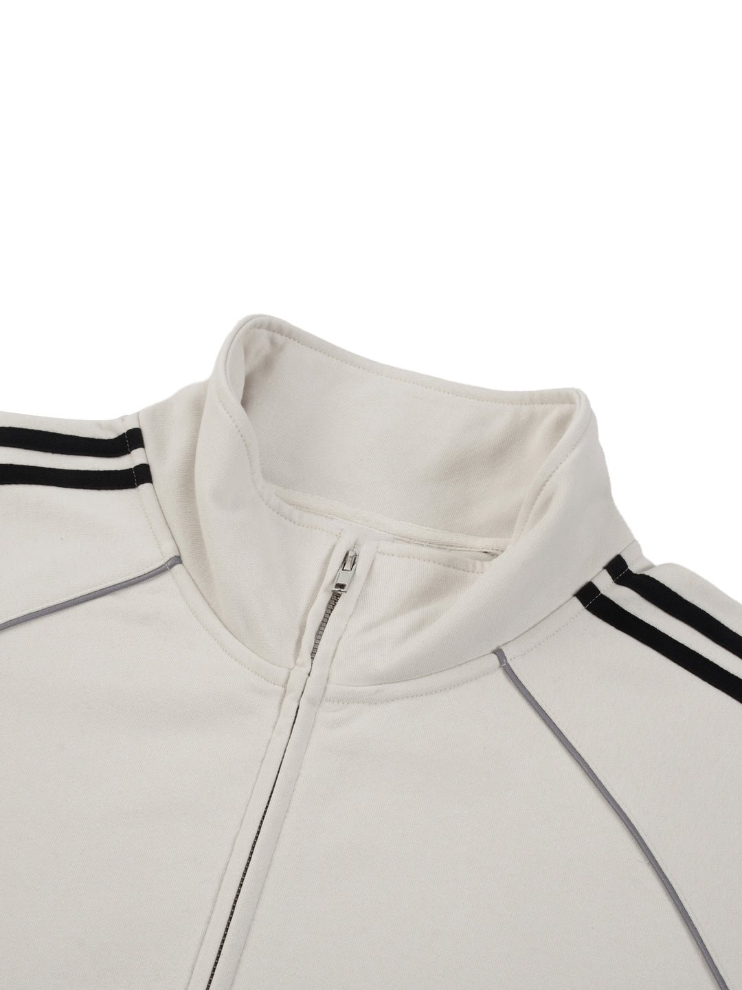 MEN COAT AND JACKET Reflection Striped Raglan Sleeve  Jacket