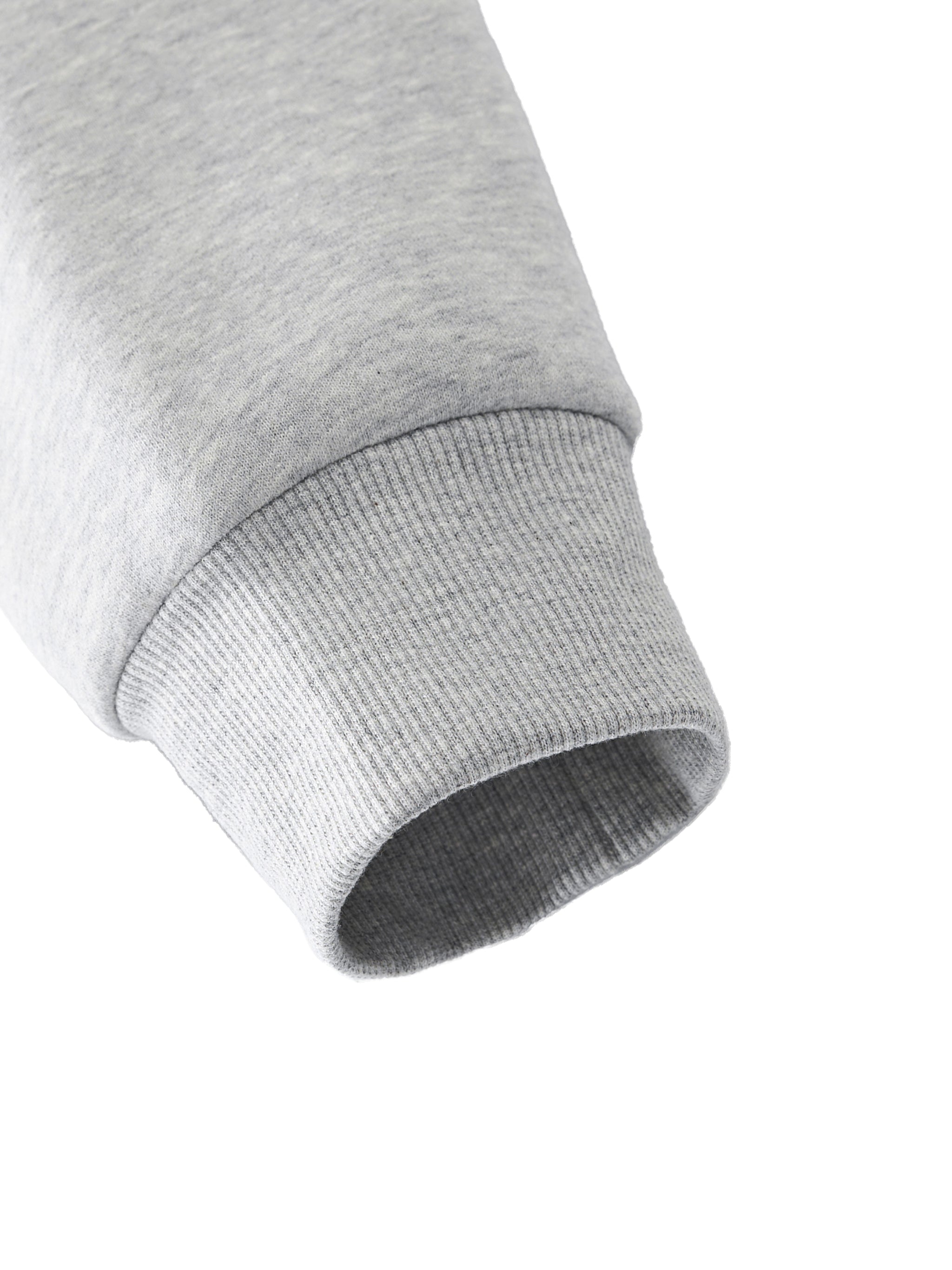 men brand  Essential Fleece Mock-Neck Crew Sweatshirt