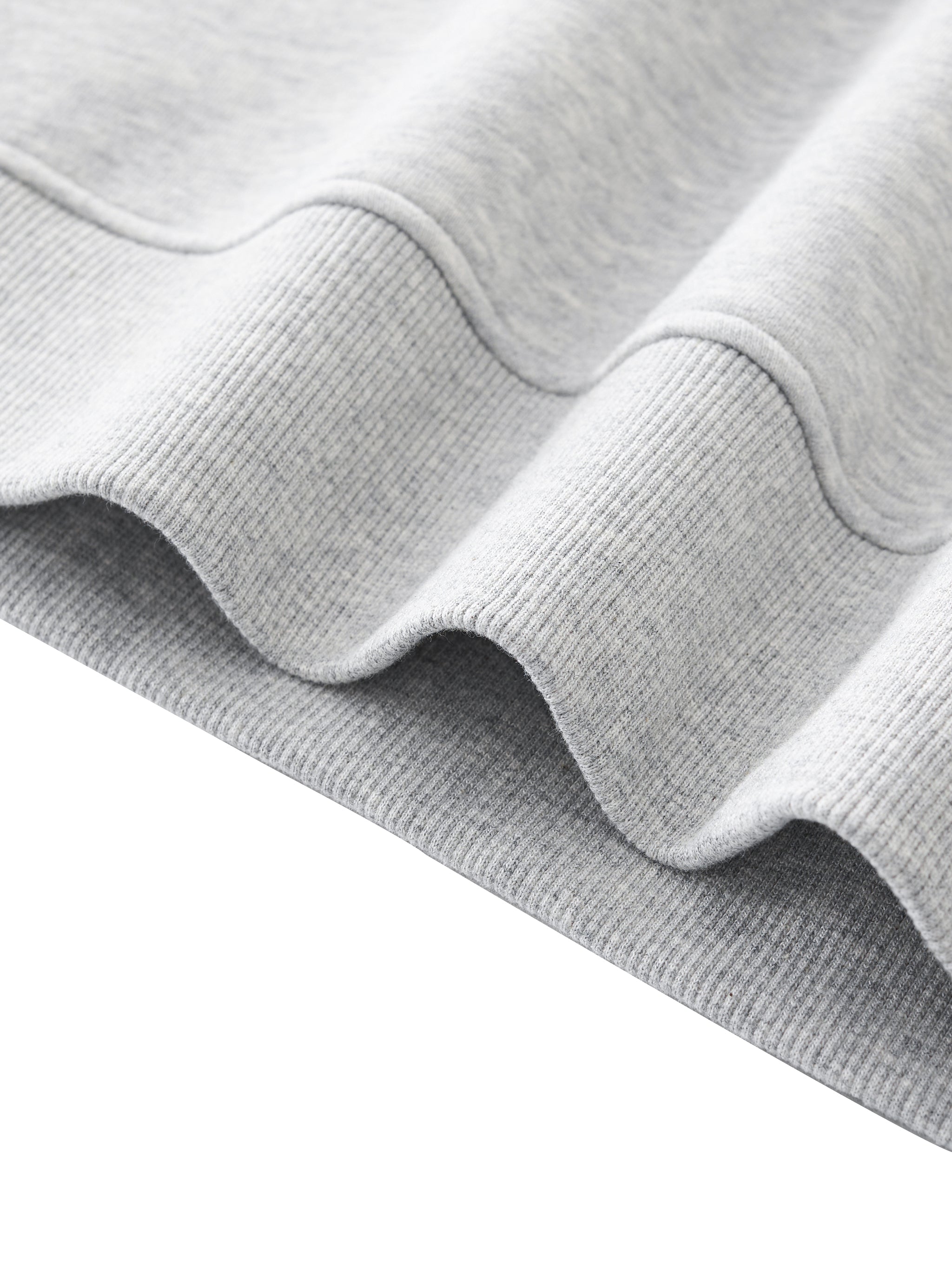 men brand  Essential Fleece Mock-Neck Crew Sweatshirt