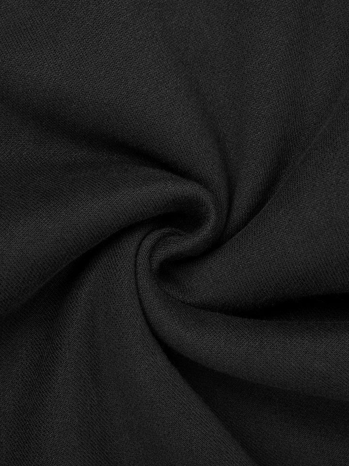 WOMEN PENT Contrast-Stitched Fleece Sweatpants