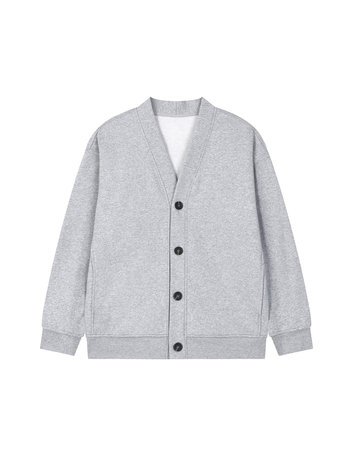 WOMEN COAT AND JACKET Essential Heavyweight Sweat Cardigan