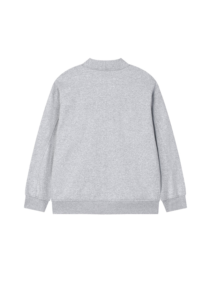 MEN COAt and  JACKET Essential Heavyweight Sweat Cardigan
