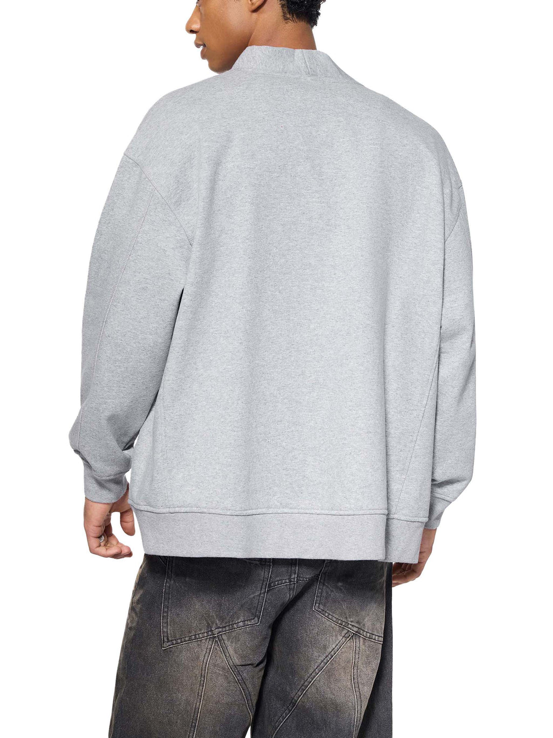 MEN COAt and  JACKET Essential Heavyweight Sweat Cardigan
