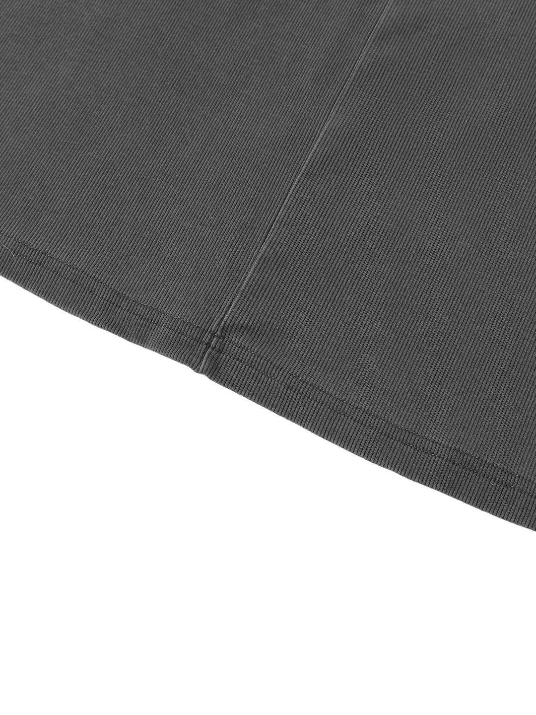 WOMEN SKIRT Dyed Washed Drawstring Maxi Skirt