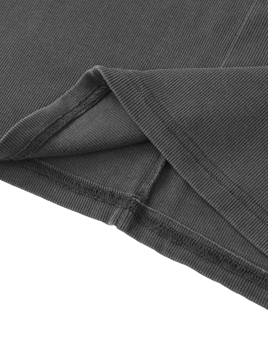 WOMEN SKIRT Dyed Washed Drawstring Maxi Skirt