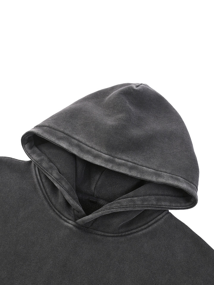 women hoddies Snow Wash Fleece Oversize Hoodie